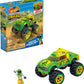 Mega Hot Wheels Gunkster Monster Truck Building Set Toy Car With Micro Figure Driver, 69 Pieces, Gift Set For Boys And Girls Age