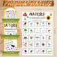 Hoolerry 12 Pcs Scavenger Hunt For Kids 24 Themed Scavenger Hunt Cards Nature Camping Road Trip Vehicle Birthday Valentines Game