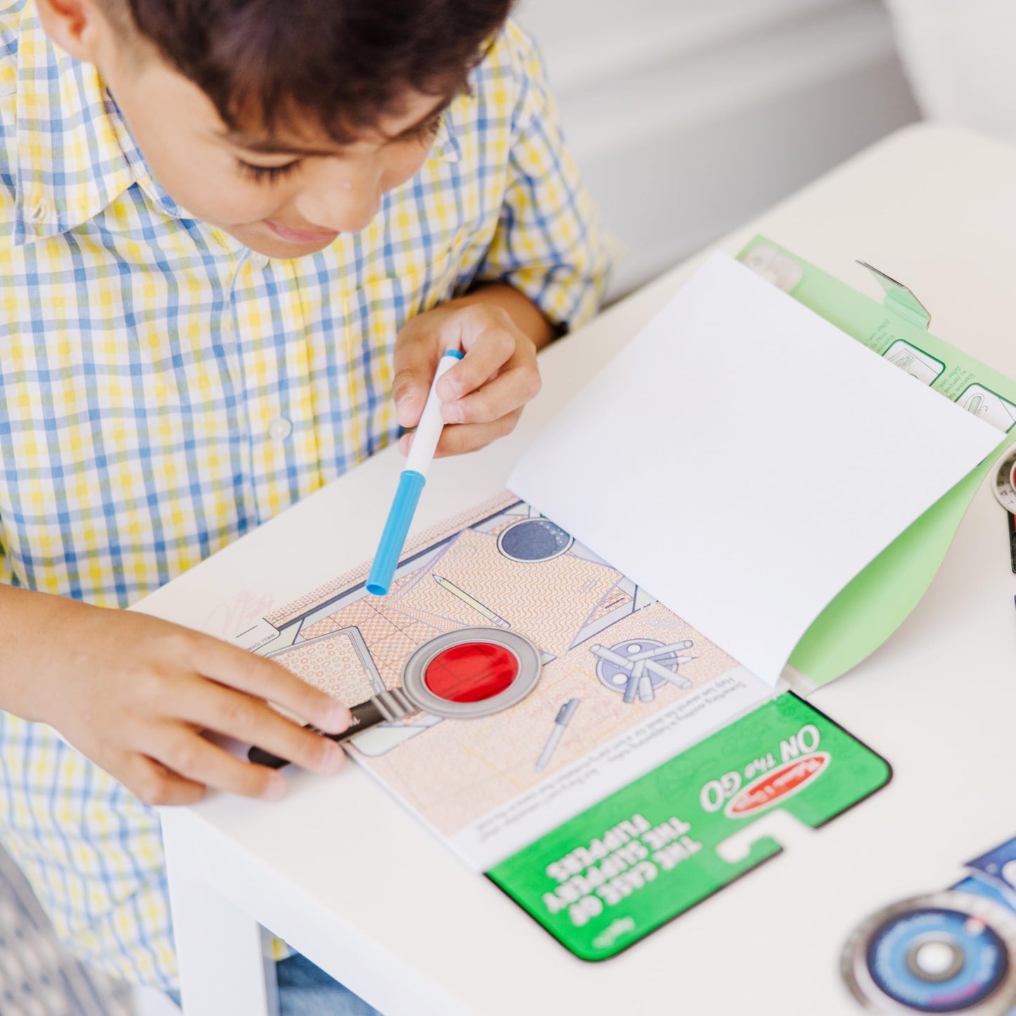 Melissa & Doug On The Go Secret Decoder Activity Book - Multicolor, One Size, Model 5536, Perfect for Creative Kids