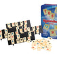 Rummikub Travel Tin - Original Rummy Tile Game by Pressman, Blue - Fun Strategy Game for Family and Friends