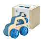 PlanToys Wooden Timber Trail EV | Montessori Push and Roll Toy for Fine Motor Skills, Coordination and Cause and Effect Learning
