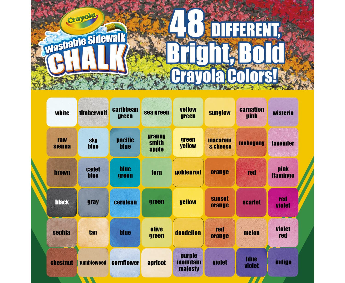 Crayola Sidewalk Chalk (48 Ct)