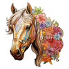 Wooden Puzzles for mature-themeds  Wood Horse Puzzle  Unique Gifts for Men Women  mature-themed Puzzles (S-8.5 * 8.1in 100pcs)