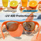 Oleitodh 60 Pack Orange Party Sunglasses Kids Bulk For Birthday Party Favors Goody Bag Fillers For Beach Pool Party For Teens Ad