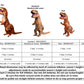 Rubies Fun Inflatable Original T-Rex Dinosaur Costume For Kids, With Sound, For Themed Party and Halloween, Standard Size