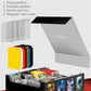 Binirin Trading Card Storage Box For Commander Display, 3000+ Mtg Deck Box With 4 Toploaders & Card Supporters, Pu Leather Card