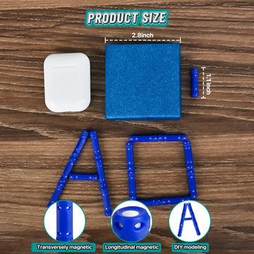 Magnetic Sticks Fidget Toys For Ages 12 13 14 15 16 Year Old Teen Boy Gifts, Christmas Stocking Stuffers Gift For Kids Adults Bo