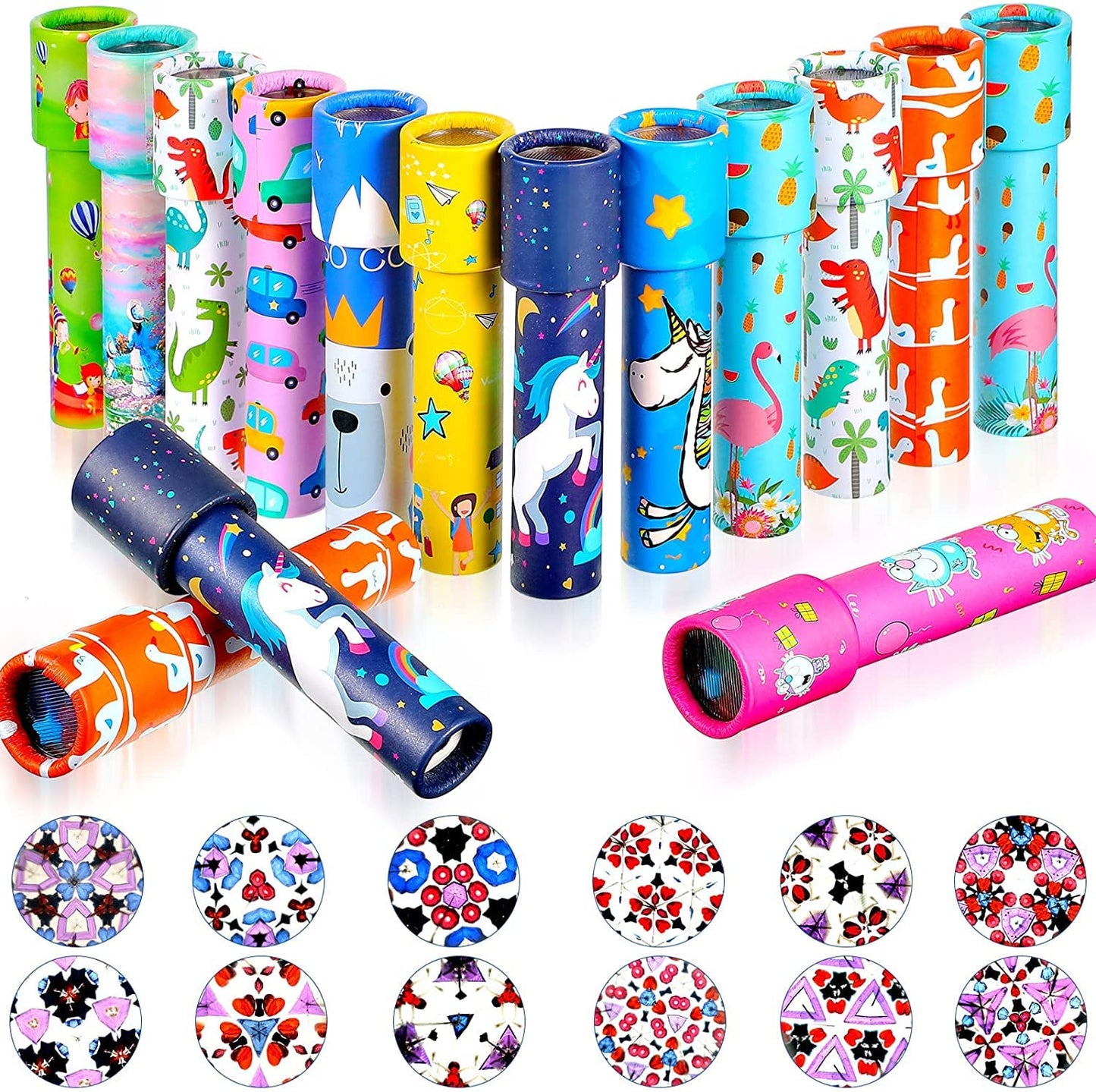 Snaptron Return Gifts -6Pcs Kaleidoscope For Kids-Best Birthday Return Gifts For Kids Party/Birthday Party In Bulk Ideas/Unique 
