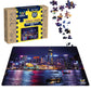 Webby Kid Hong Kong Night View Wooden Jigsaw Puzzle, 252 Pieces