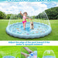 Epn Splash Pad, Extra Large Sprinkler Play Mat Fun For Kids, Thicker Summer Outdoor Water Toys Toddler Pool For 3-12 Years Old C
