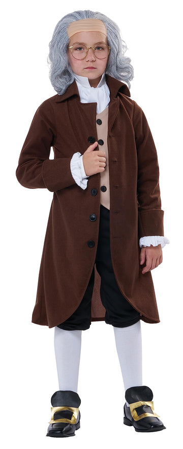 California Costumes Boys Benjamin Franklin Costume - Size -X-Large (12-14)
