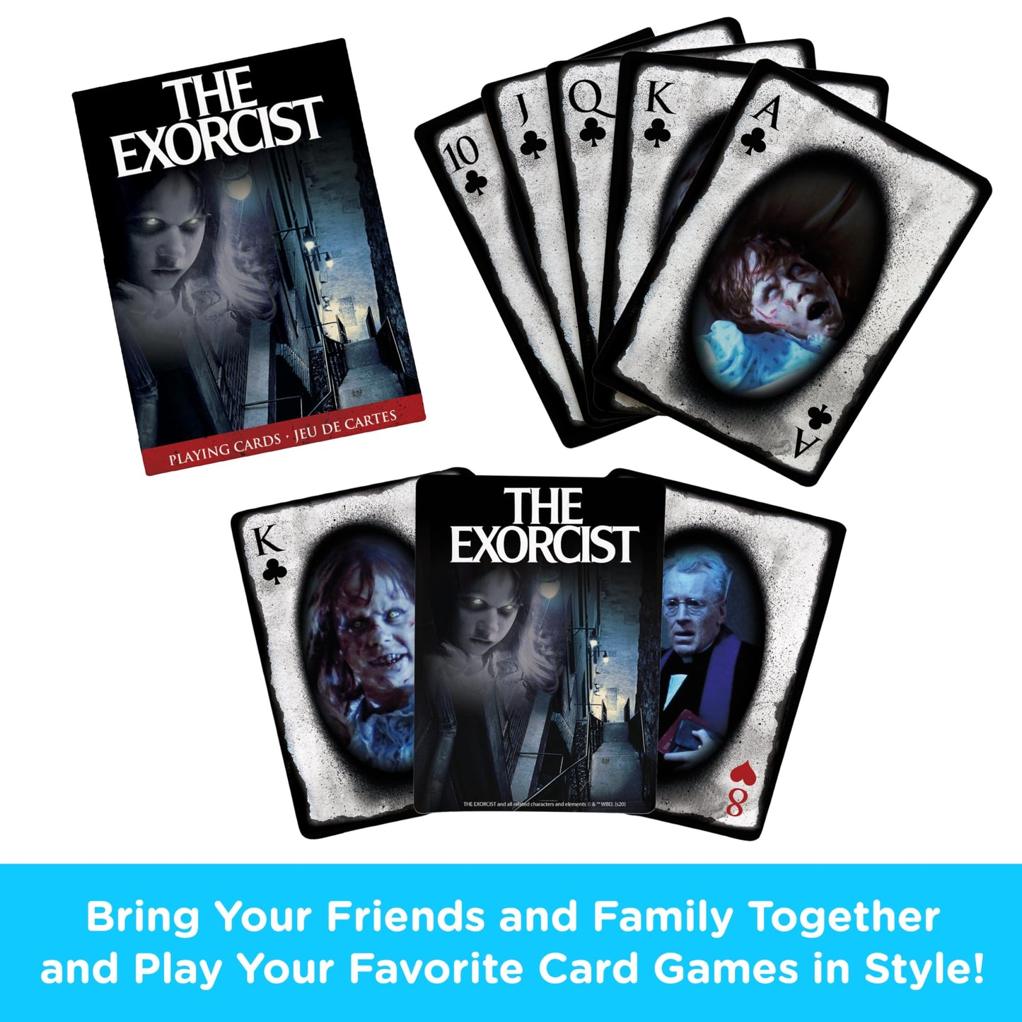 The Exorcist Playing Cards | 52 Card Deck + 2 Jokers