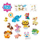 Aquabeads Arts & Crafts Animal Buddies Theme Refill with Beads and Templates