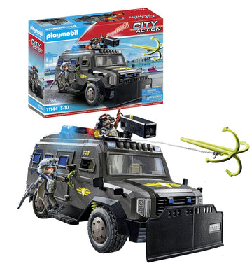 Playmobil Tactical Unit All-Terrain Vehicle Model 71144 - Multicolor Plastic Toy
