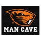 FANMATS 14593 Oregon State University All-Star Mat - Man Cave | Black | 33.75x42.5 | Beaver Head Primary Logo