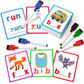 100 Short Vowel Spelling Flashcards, Handwriting Cards Learn To Write Cvc Sight Words Cvc Words Games For Kindergarten Learning Activities, Montessori Educational Toy Gift For Kids 3 4 5 6 Years Old
