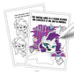 My Little Pony Imagine Ink Coloring Book with Magic Ink Marker, 16 Pages, Small, Multicolor, Model 51403
