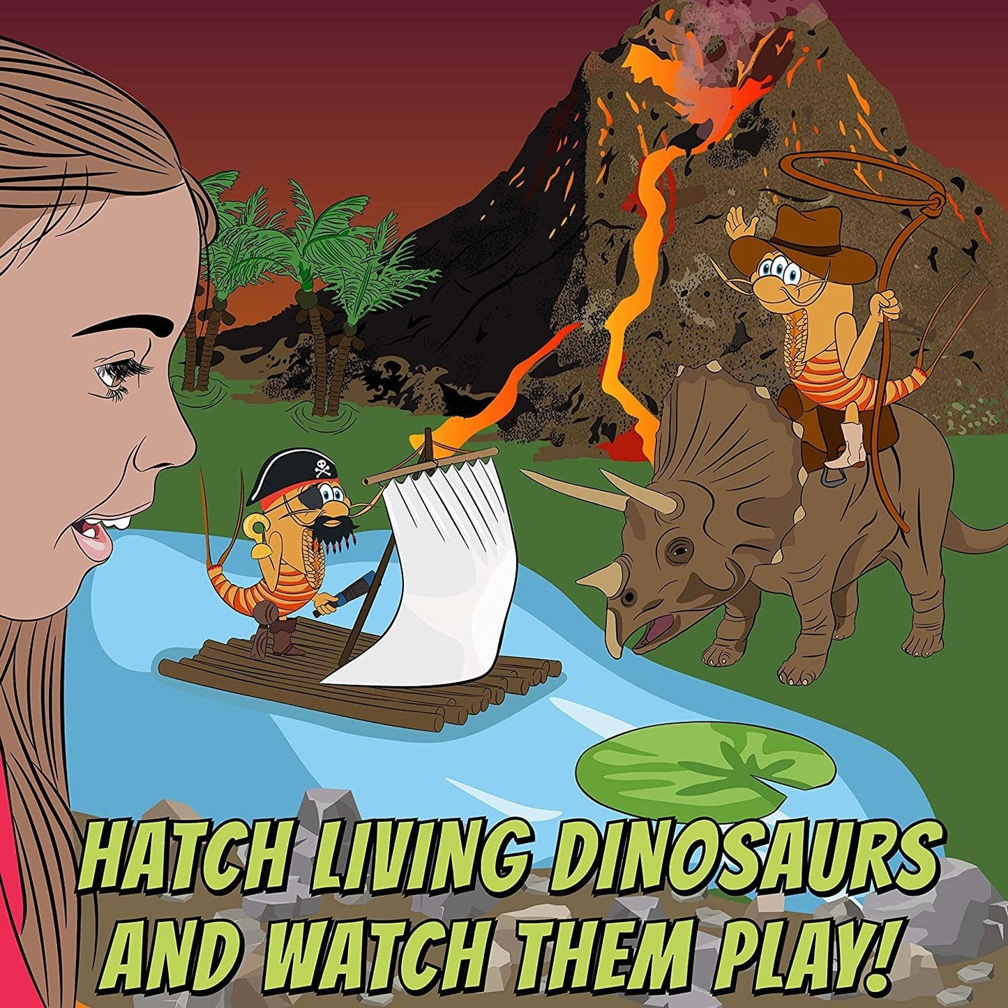 Triassic Triops - Triops Kit, Contains Eggs, Aquarium, Food, Instructions And Helpful Hints To Hatch And Grow Your Own Prehistor