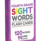 Sight Words Flash Cards 4Th Grade - 120 High Frequency Words From Dolch'S And Fry'S Sight Word List For Ages 9-10 Years