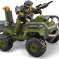 Mega Halo The Series Atv Building Toys Set, Fleetcom Mongoose Vehicle With 79 Pieces, 1 Poseable Articulation Figure, Green, Kids Or Adults