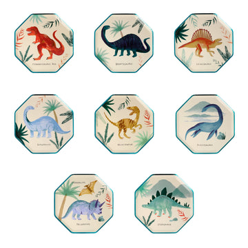 Meri Meri Dinosaur Kingdom Side Plates