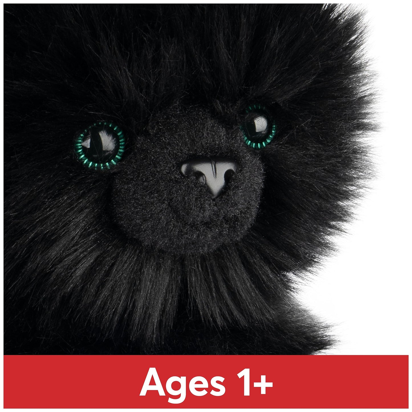 Gund Xavier Kitten Plush, Premium Cat Stuffed Animal For Ages 1 And Up, Black, 9