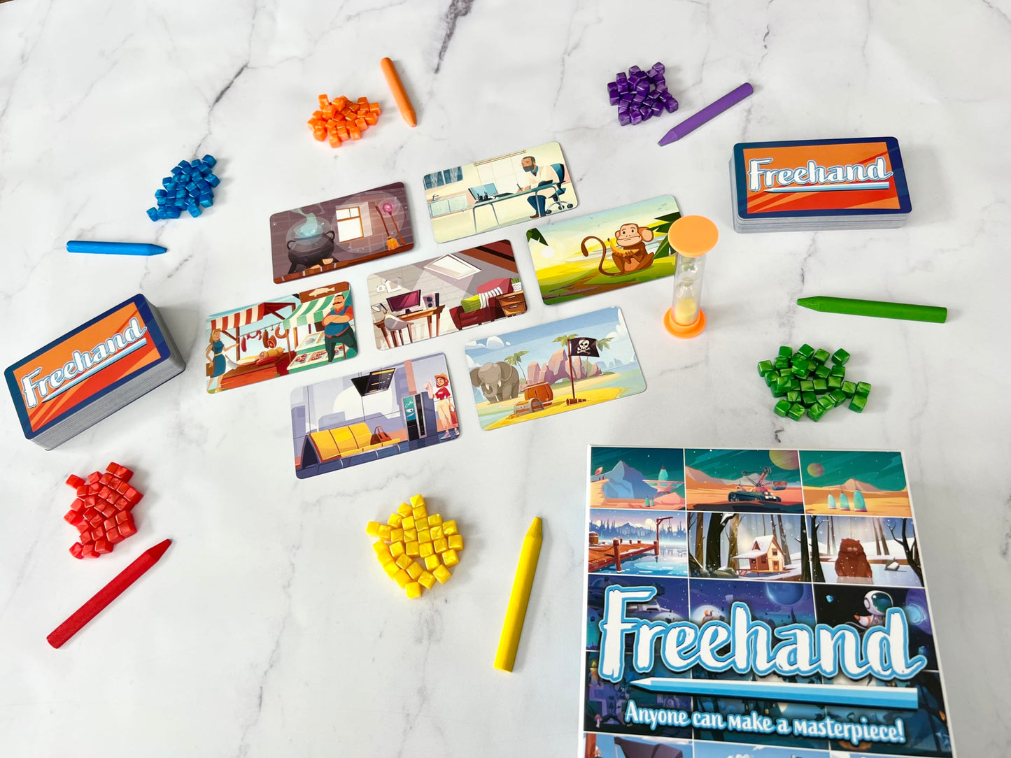 Freehand By Indie Boards & Cards, Party Board Game