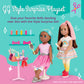 Glitter Girls – Hair Salon Set – Accessories For 14-Inch Dolls – Blow Dryer, Mirror, & Hair Styling Tools – Pretend Hair Products – Toys For Kids 3 Years + – Gg Style Surprise Playset