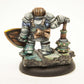 Stonehaven Dwarf Paladin Miniature Figure (for 28mm Scale Table Top War Games) - Made in USA