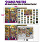 Antelope - 500 Piece Large Format Jigsaw Puzzle For Adults, Van Gogh Jigsaw Puzzles 500 Pieces, Large Pieces, No Dust Puzzles For Senior Citizen, 500 Pc, Non-Glare Finish, Interlock Smoothly