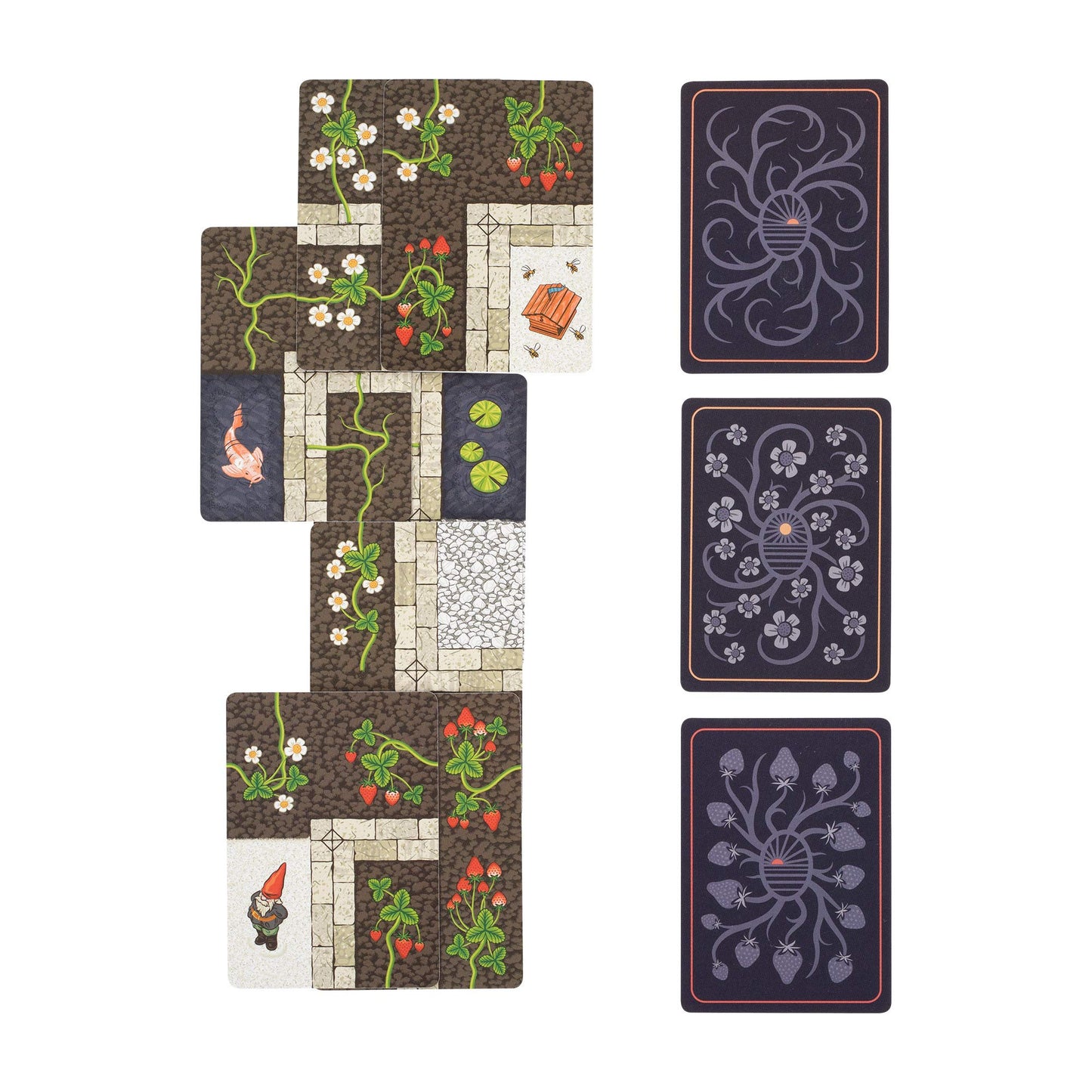 Stellar Factory Strawberry Sunset Card Game - Small, Multicolor, Paper