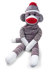 Pennington Bear Company The Original Sock Monkey, Hand-Knit, Plush Material, 20 inch