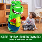 Joyin Inflatable T-Rex Dinosaur Bopper 47 Inches, Bop Bag Inflatable Punching Toy, Kids Punching Bag With Bounce-Back Action