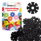 Picassotiles Building Chip Interlocking Disc Construction Blocks In Black Color Stem Learning Early Education Toy Engineering Pl