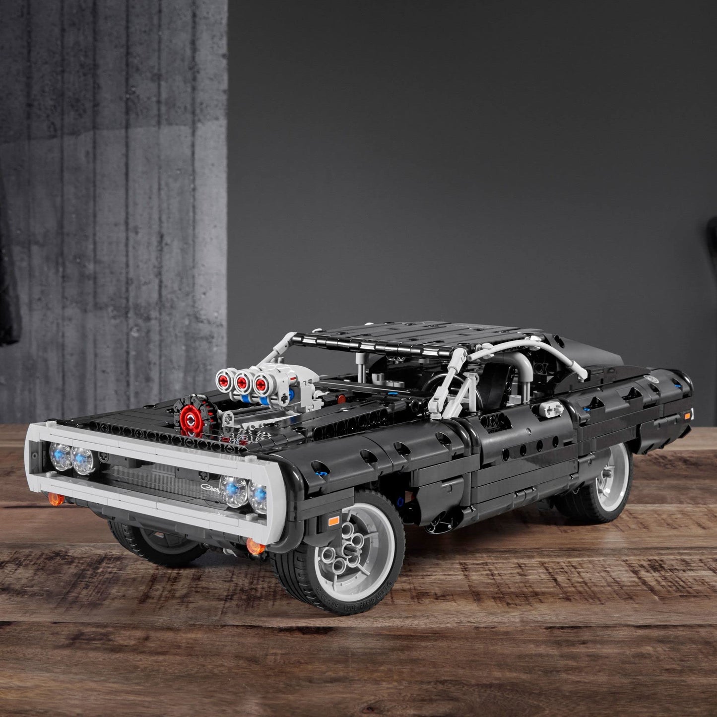 Lego Technic Fast & Furious Dom'S Dodge Charger 42111 Race Car Building Set, New 2020 (1,077 Pieces)