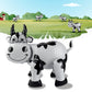 3D Cow Balloon For Western Cowboy Party Decorations,Cute Self Standing Cow Balloons For Western Cowgirl Theme Birthday Party Fav
