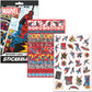 Marvel Spiderman Stickers and Tattoos Party Favor Bundle (295+ Spider-Man Stickers and 75 Temporary Tattoos)