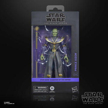 STAR WARS The Black Series Prince Xizor  Shadows of The Empire enhanced Collectible 6 Inch Action Figure
