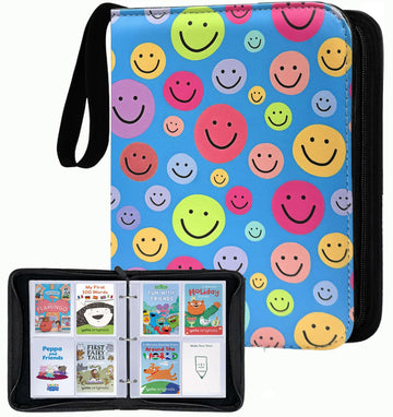 Yoto Card Binder Case 120 Cards Capacity Yoto Card Holder Boys Girls Card Organizer With Zipper Card Binder For Yoto Player And 