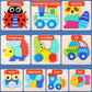 Qzmtoy Toddler Puzzles 10 Pack Wooden Puzzles For Toddlers,Montessori Puzzles For 1-3 2-4 Year Old,Infant Baby Learning Toys,Ani