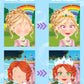 20 Pcs Make Your Own Princess Sticker Sheets For Kids With Princess Party Favors Face Stickers For Kids Crafts Activities Gift B
