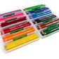 JOLLY X-Big-Delta Nursery Case, Triangular Colouring Pencils, 96 Colouring Pencils in 12 Colours, in Practical Helkelbox with Li