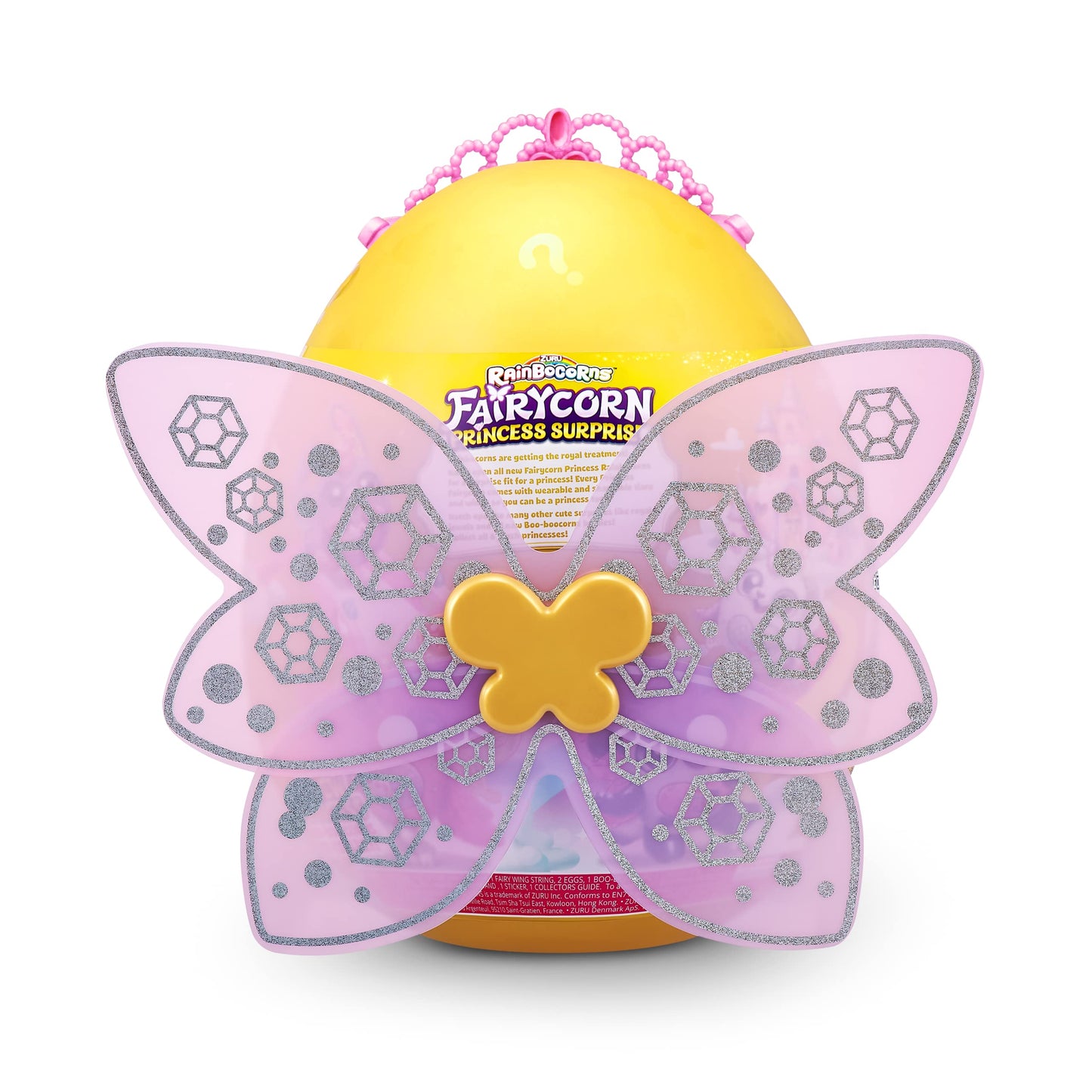 Rainbocorns Fairycorn Princess Surprise Plush, 11" Collectible, Wearable Fairy Wings, Series 2, Cotton, Puppy, Ages 3+