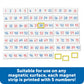 Learning Resources Magnetic Number Line 1-100, 20 Magnets, Classroom Accessories, Teacher Aids, Sets Of 5 Magnets