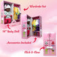 Soft Body Baby Doll With Accessories & 4 Sets Of Animal Outfits, Realistic Baby Doll With Clothes & Toys, 14 Inch Baby Doll Play Set Wardrobe Closet, Baby Dolls For Girls, Gift For 3 4 5 Year Old