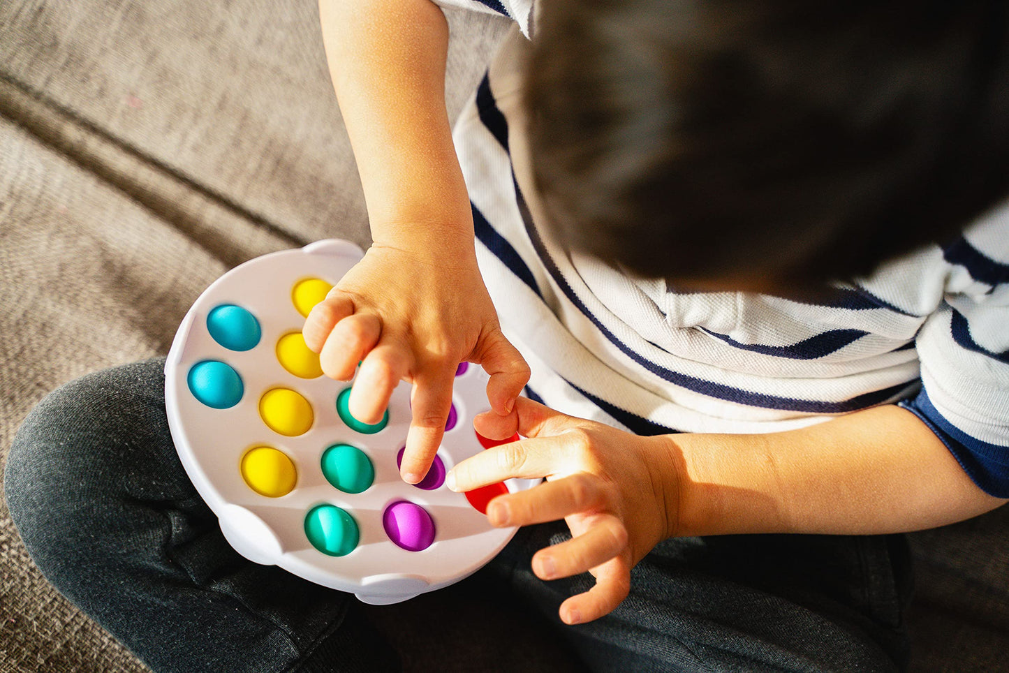 Foxmind, Go Pop! Colorio, The Original And Ingenious Tactile Game.