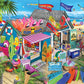White Mountain Surf Shack 1000 Piece Jigsaw Puzzles Beach Summer Puzzle For Adults And Family