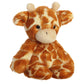 Aurora® Giraffe Stuffed Animal - Brown 9" Soft Polyester Comforting Companion - Model 03601