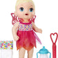 Baby Alive Face Paint Fairy Doll, Blonde, Pink, Model B9723, Plastic Material