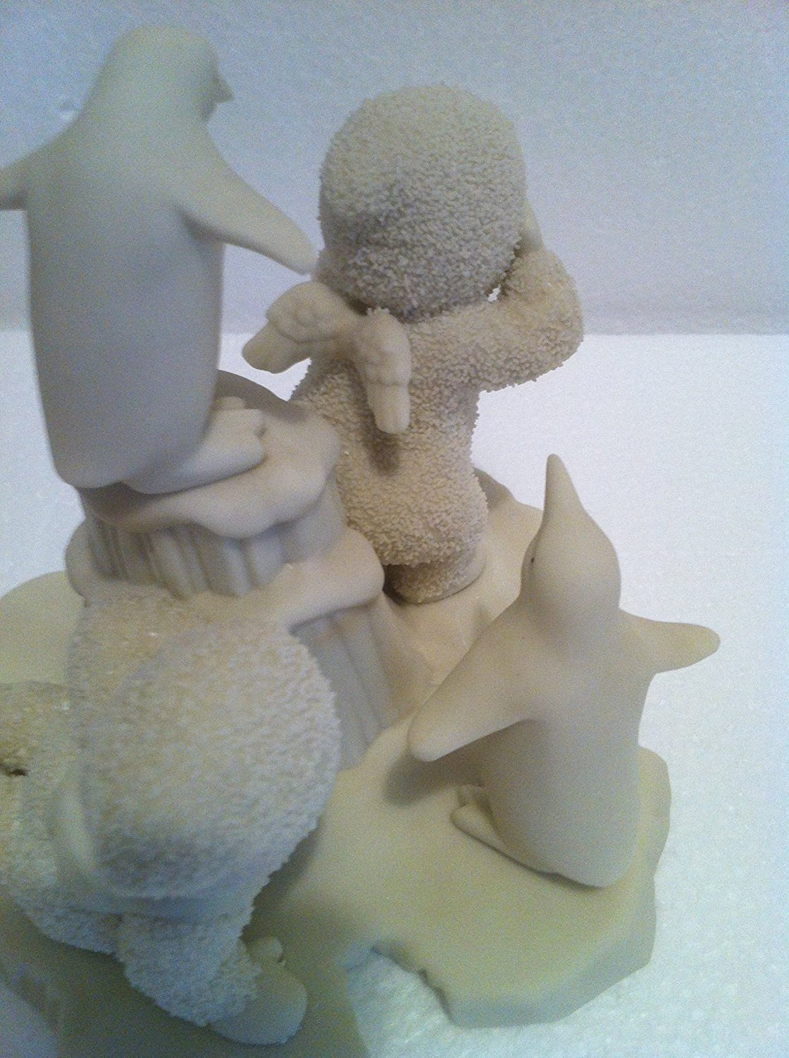 Snowbabies Figurine "You Can't Find Me" - Retired 1996, Rare Collectible, White, Model 68187